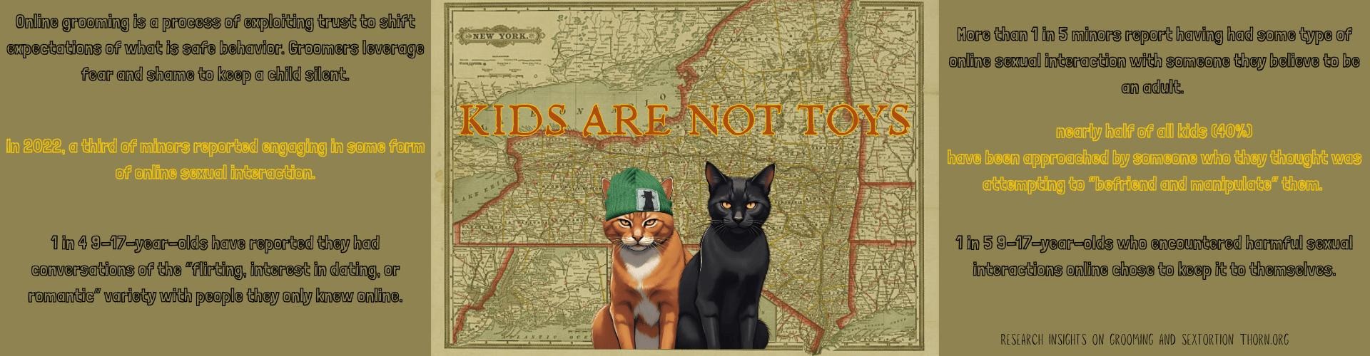 Kids Are Not Toys Banner